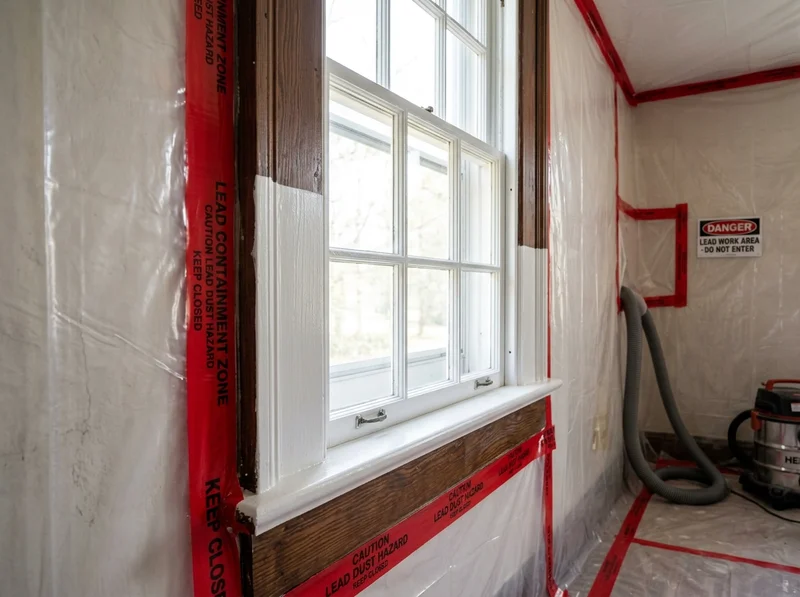Lead abatement renovation in Villa Rica GA